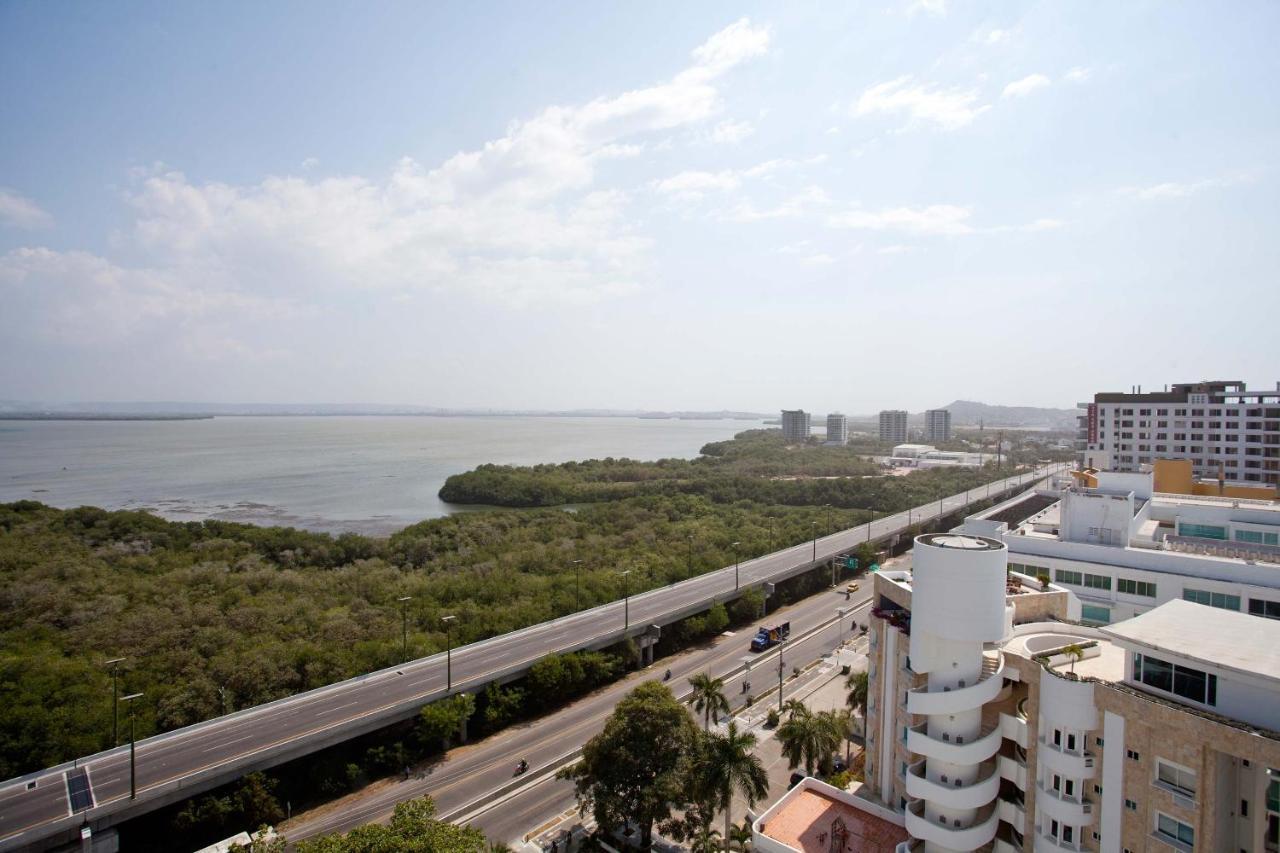 Bello Apartamento Dentro Del Hotel Radisson Ocean Pavillion Cartagena ภายนอก รูปภาพ