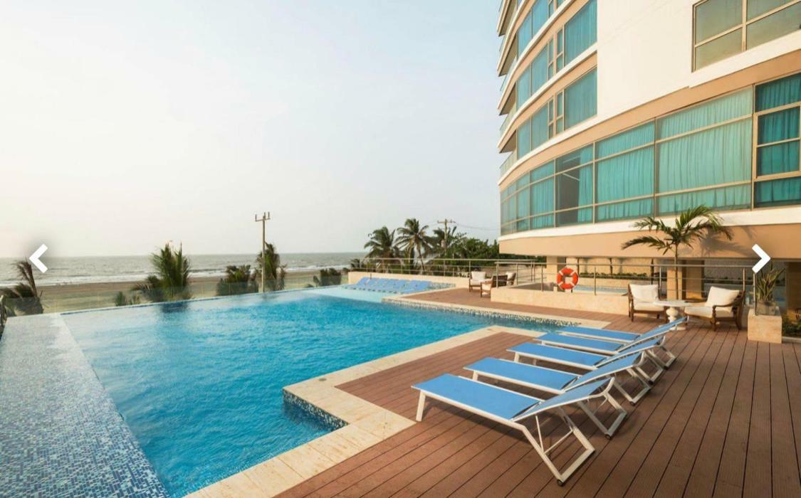 Bello Apartamento Dentro Del Hotel Radisson Ocean Pavillion Cartagena ภายนอก รูปภาพ